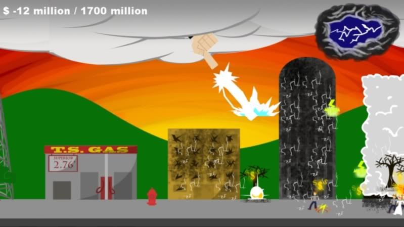 photo:: Angry Hand of God